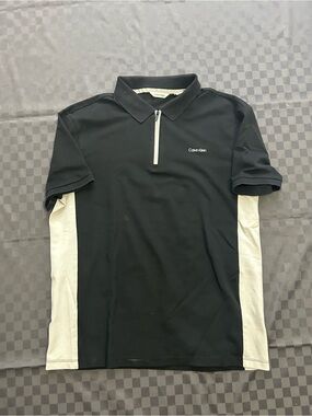 Calvin Klein black polo